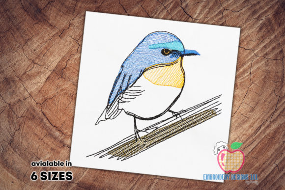 Bird Quick Stitch: Seasonal Embroidery for Holiday Products