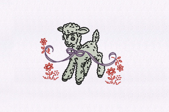 Bow Marys Lamb: Seasonal Embroidery Design Review