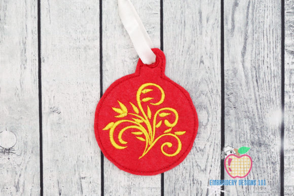 Christmas Ball ITH Ornament Review for Holiday Sellers