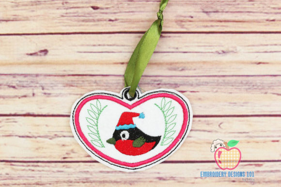 Christmas Bird Wearing Cap Ornament: A Designer's Review