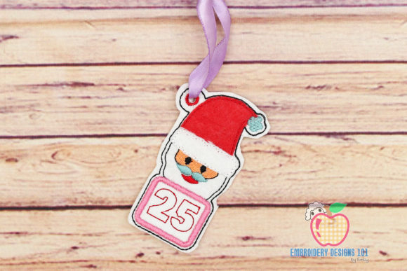 Christmas Calendar with Santa Claus Embroidery Review