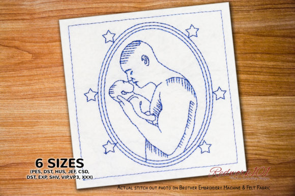 Father Kissing Boy Lineart: An Embroidery Seller Review