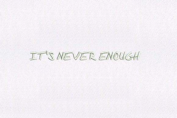 It's Never Enough – Embroidery Review for Boutique Apparel