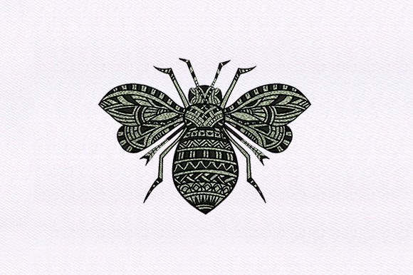 Monotone Bee: A Boutique Sweatshirt Embroidery Review